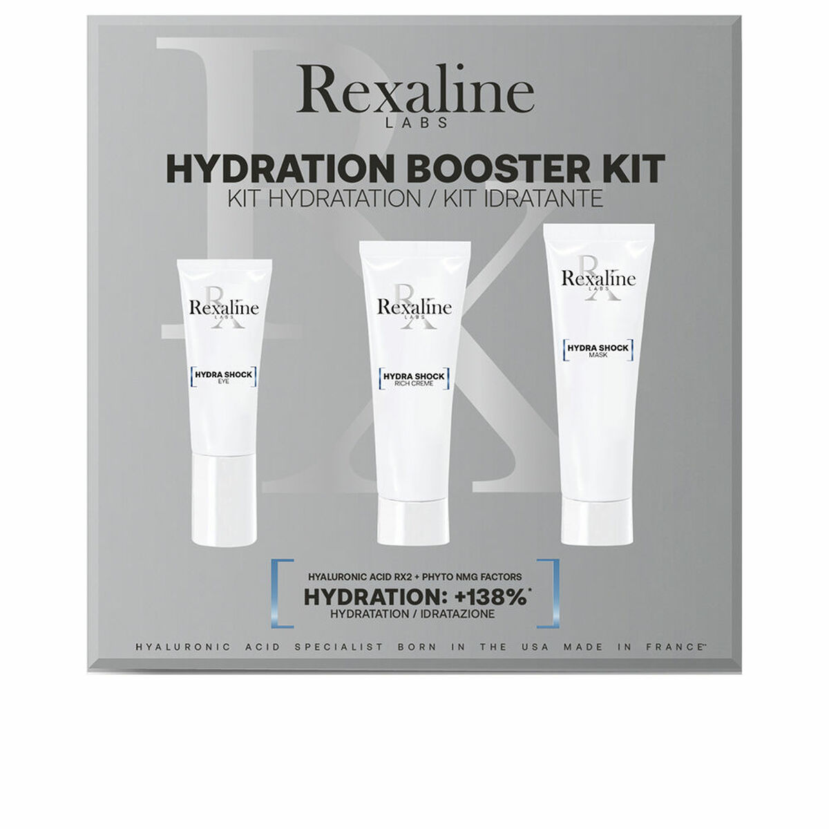 Kozmetični Set Rexaline Hydra Shock Hydration 3 Kosi